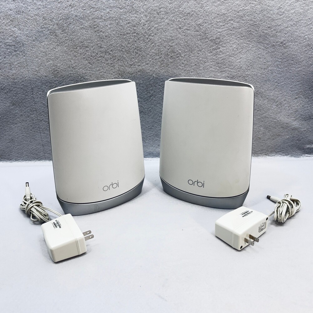 NETGEAR Orbi RBR750 RBS750 Wi-Fi 6 AX4200 Tri-Band Mesh Router & Satellite